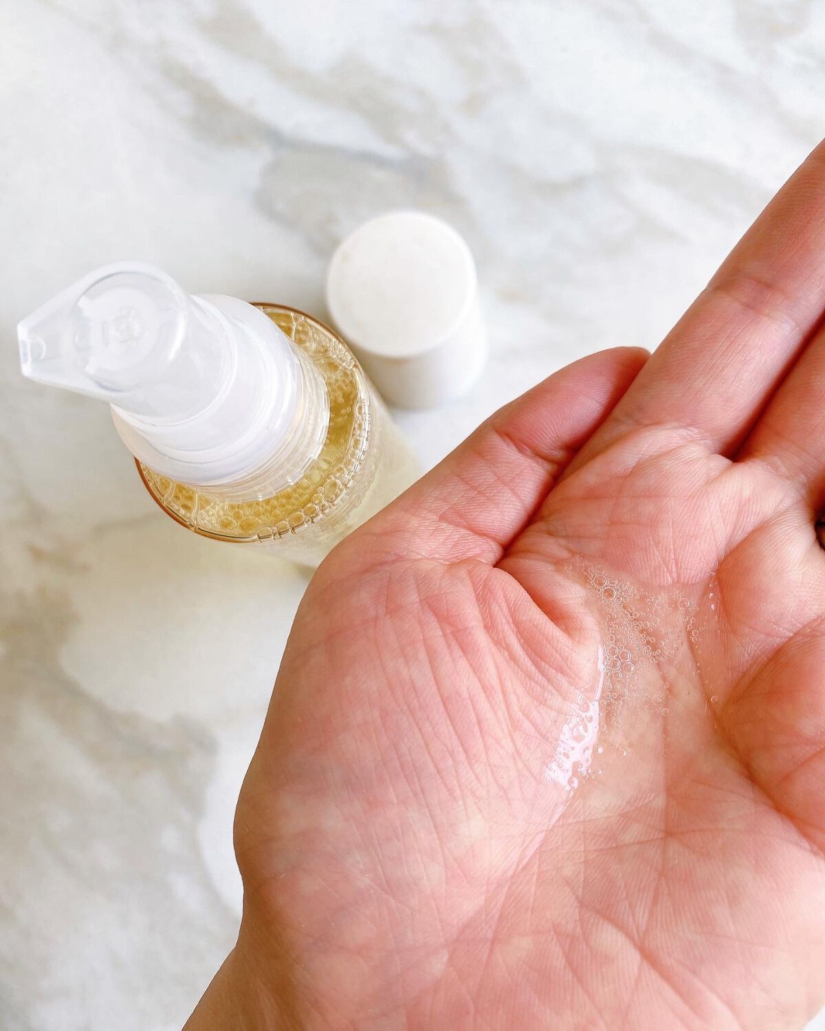 ゴールデンVC ブライト カプセルドリップ/fracora/化粧水を使ったクチコミ（3枚目）