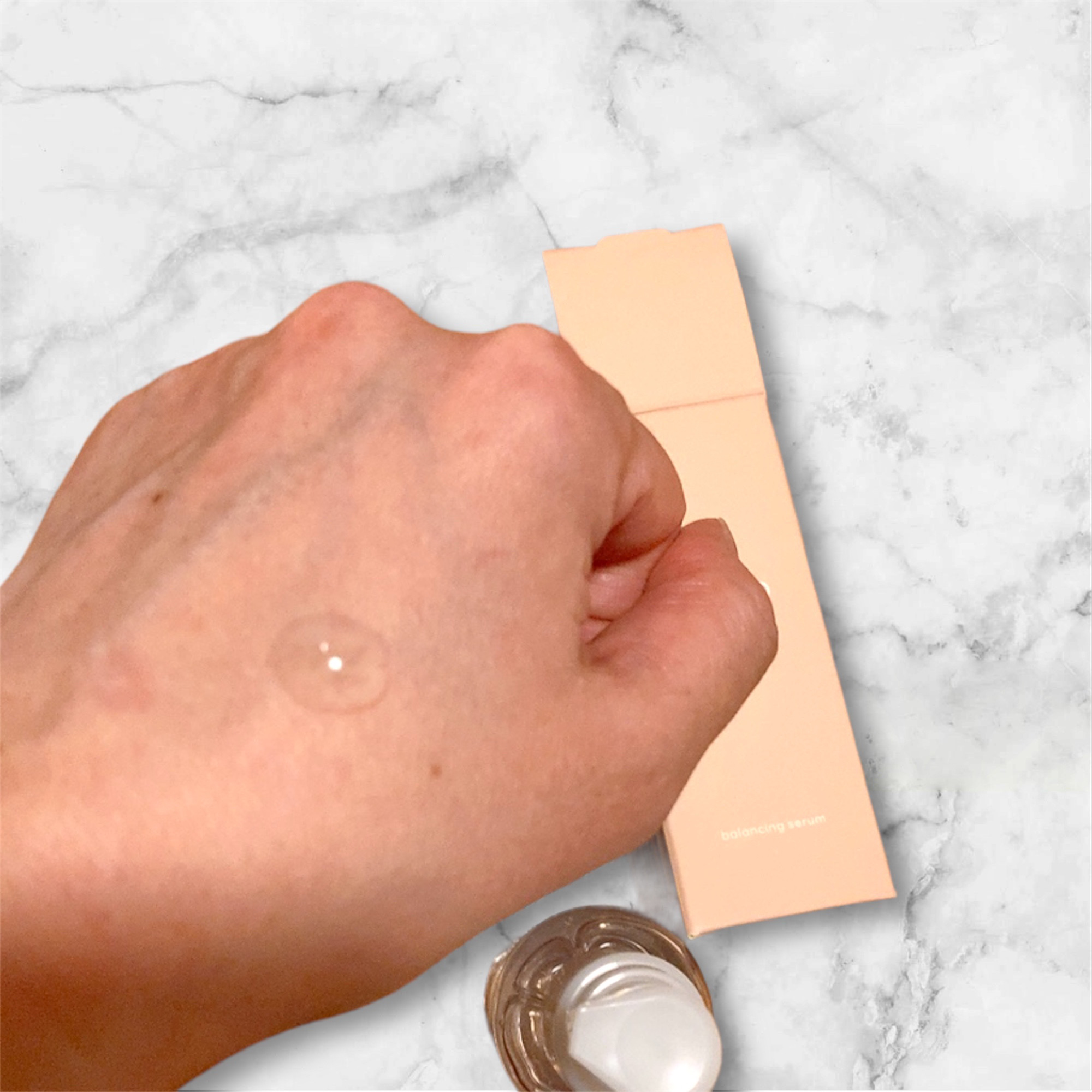 バランシングセラム/chodo/美容液を使ったクチコミ（3枚目）