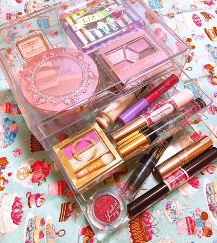 3段式クリアーケース/DAISO/その他化粧小物を使ったクチコミ(1枚目)