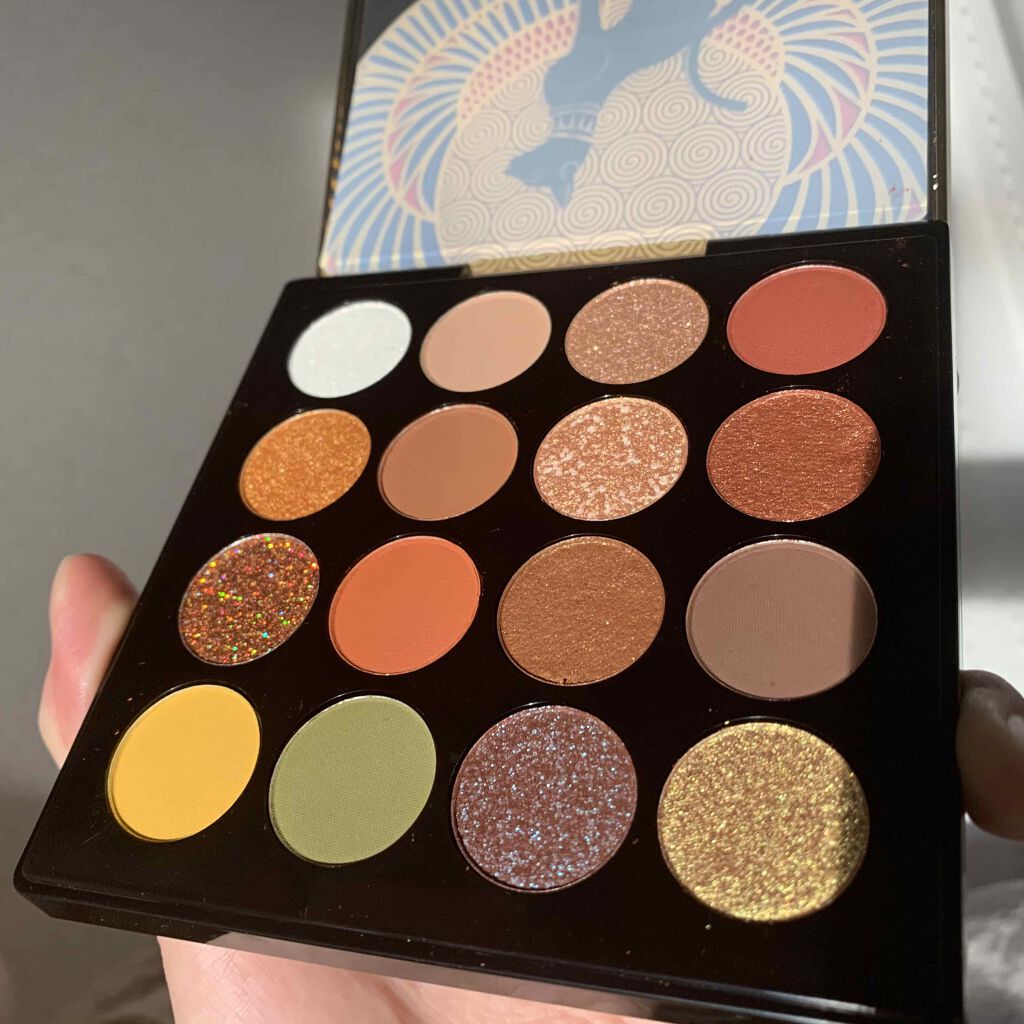 大英博物館 エジプトシリーズ アイシャドウパレット/ZEESEA/アイシャドウパレットを使ったクチコミ（2枚目）