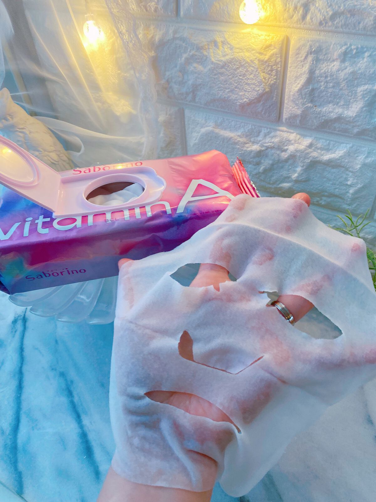 目ざまシート ビタットC/サボリーノ/シートマスク・パックを使ったクチコミ(4枚目)