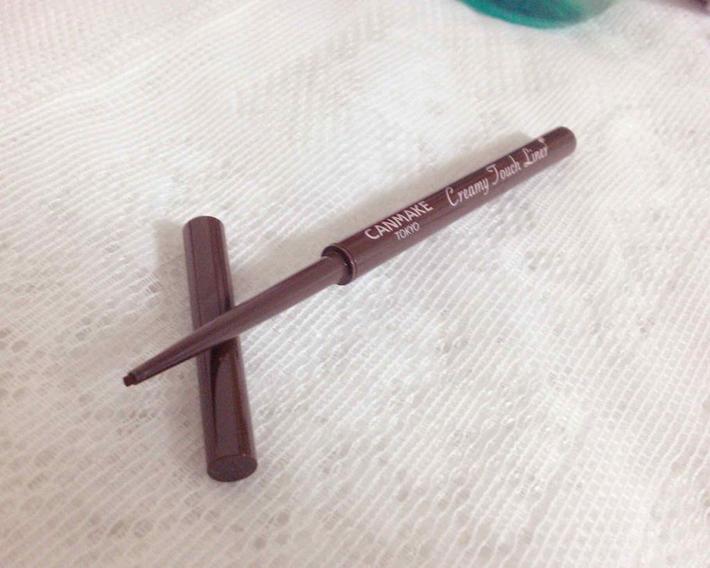 クリーミータッチライナー/キャンメイク/ジェルアイライナーを使ったクチコミ(1枚目)