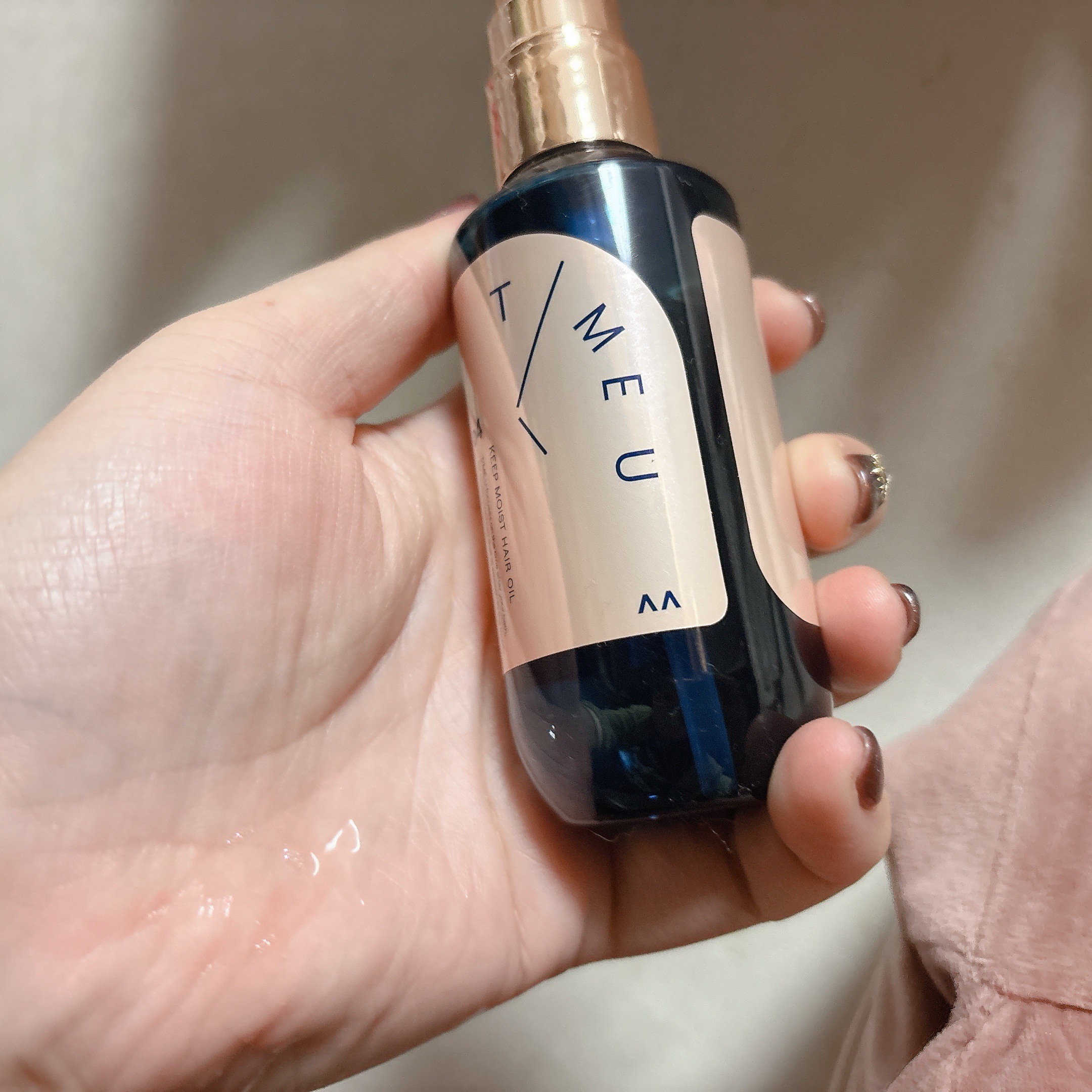 タイムユー キープモイスト ヘアオイル/T/ME U/ヘアオイルを使ったクチコミ（2枚目）