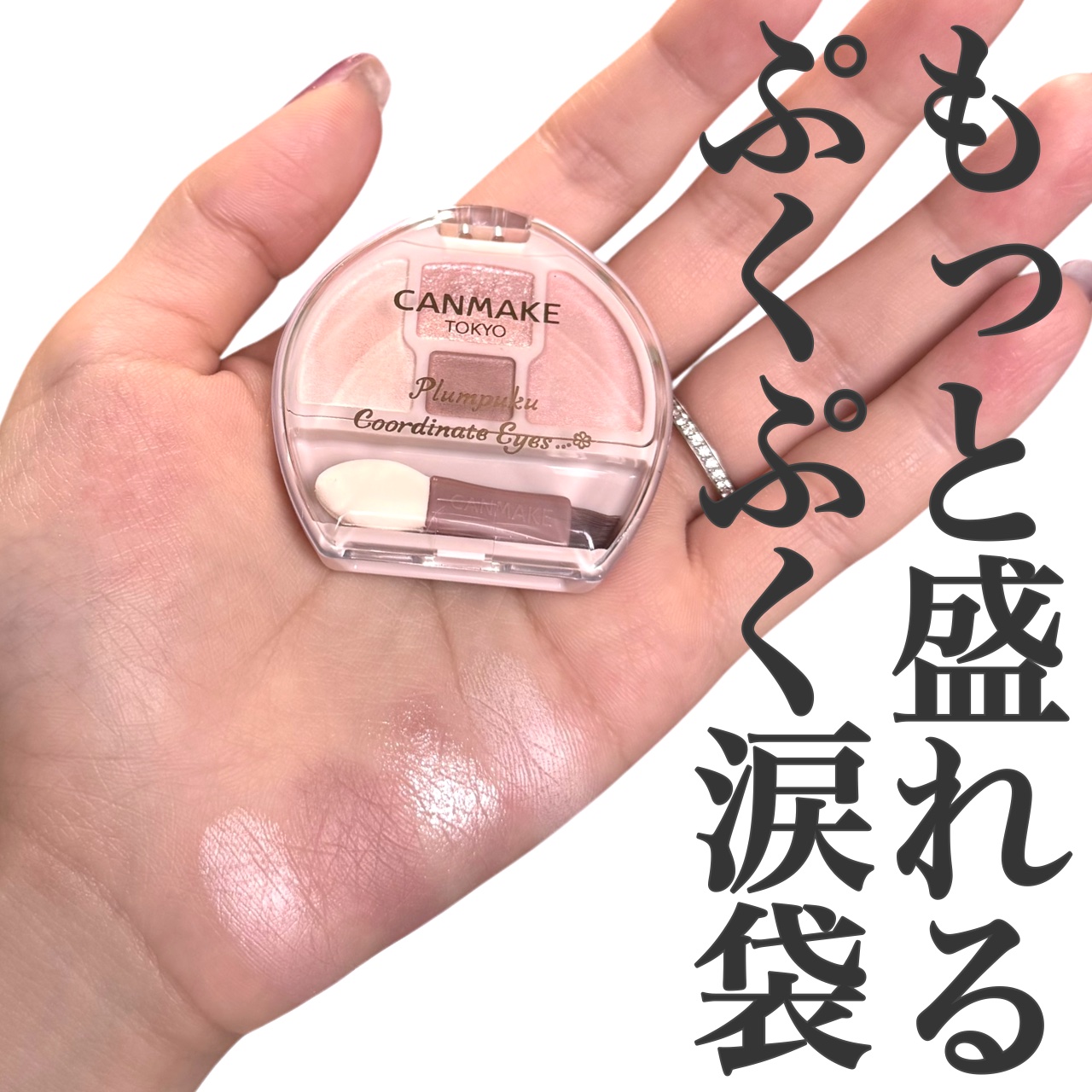 プランぷくコーデアイズNeo/キャンメイク/アイシャドウを使ったクチコミ（1枚目）