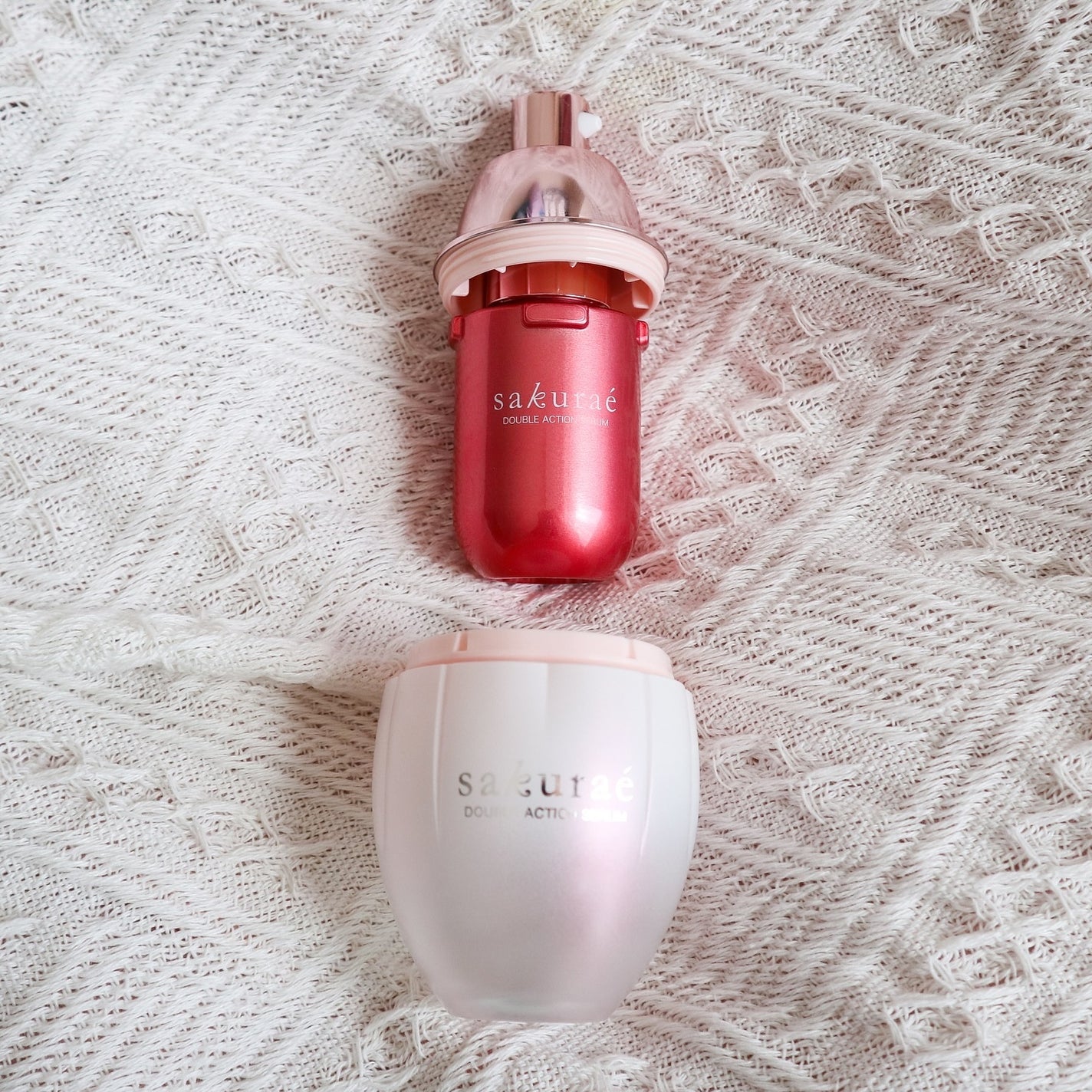 ダブルアクションセラム/サクラエ(sakuraé)/美容液を使ったクチコミ(5枚目)