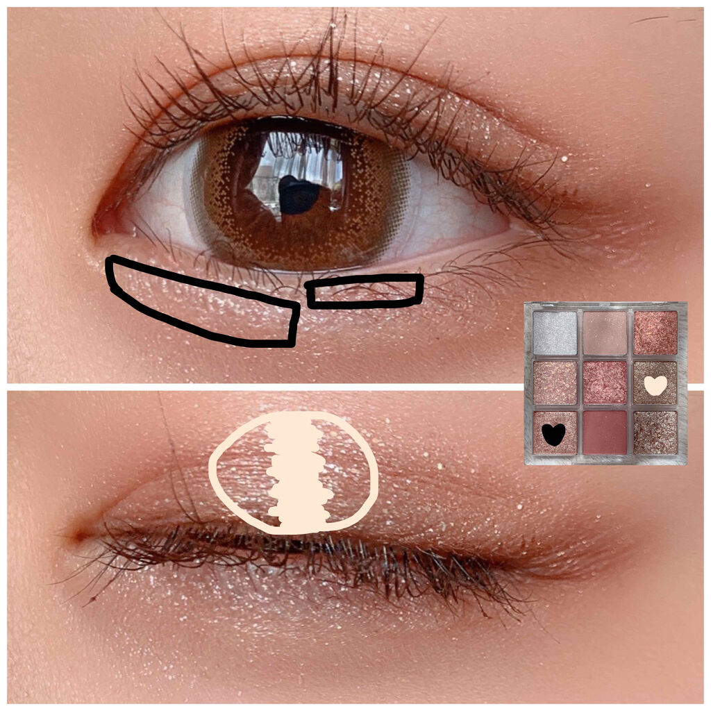 3CE マルチアイカラーパレット/3CE/アイシャドウパレットを使ったクチコミ（2枚目）