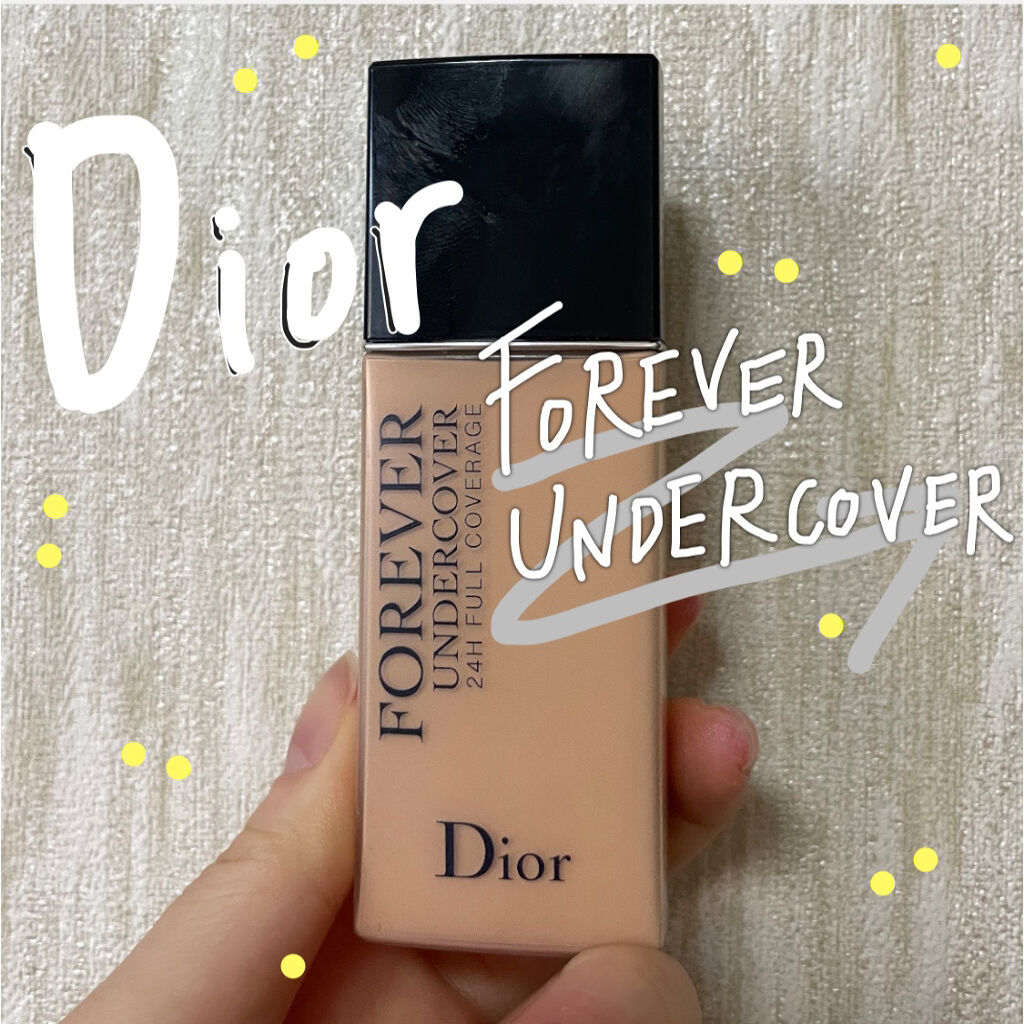 ディオールスキン フォーエヴァー アンダーカバー 010 アイボリー/Dior/リキッドファンデーションを使ったクチコミ（1枚目）