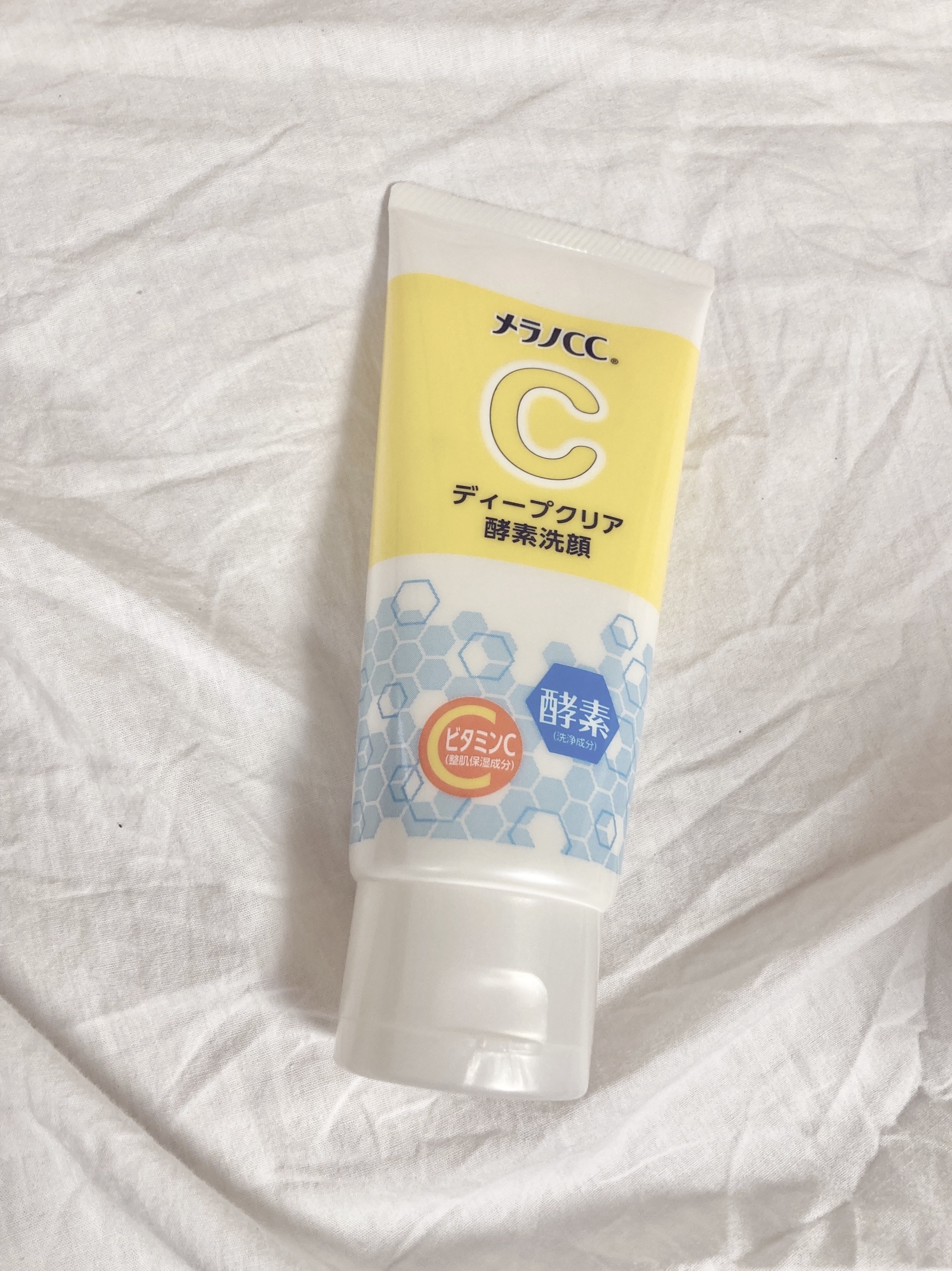 ディープクリア酵素洗顔	/メラノCC/洗顔フォームを使ったクチコミ（1枚目）