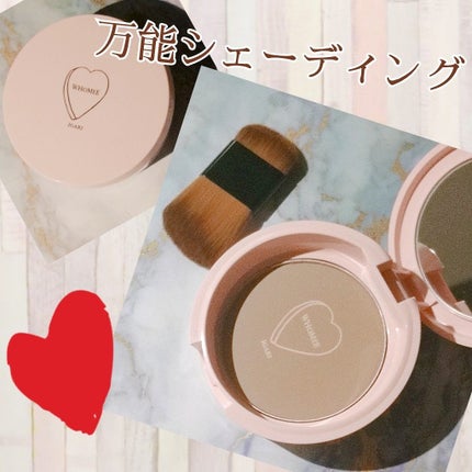 フーミー ちっちゃ顔シャドウ/WHOMEE/シェーディングを使ったクチコミ(1枚目)