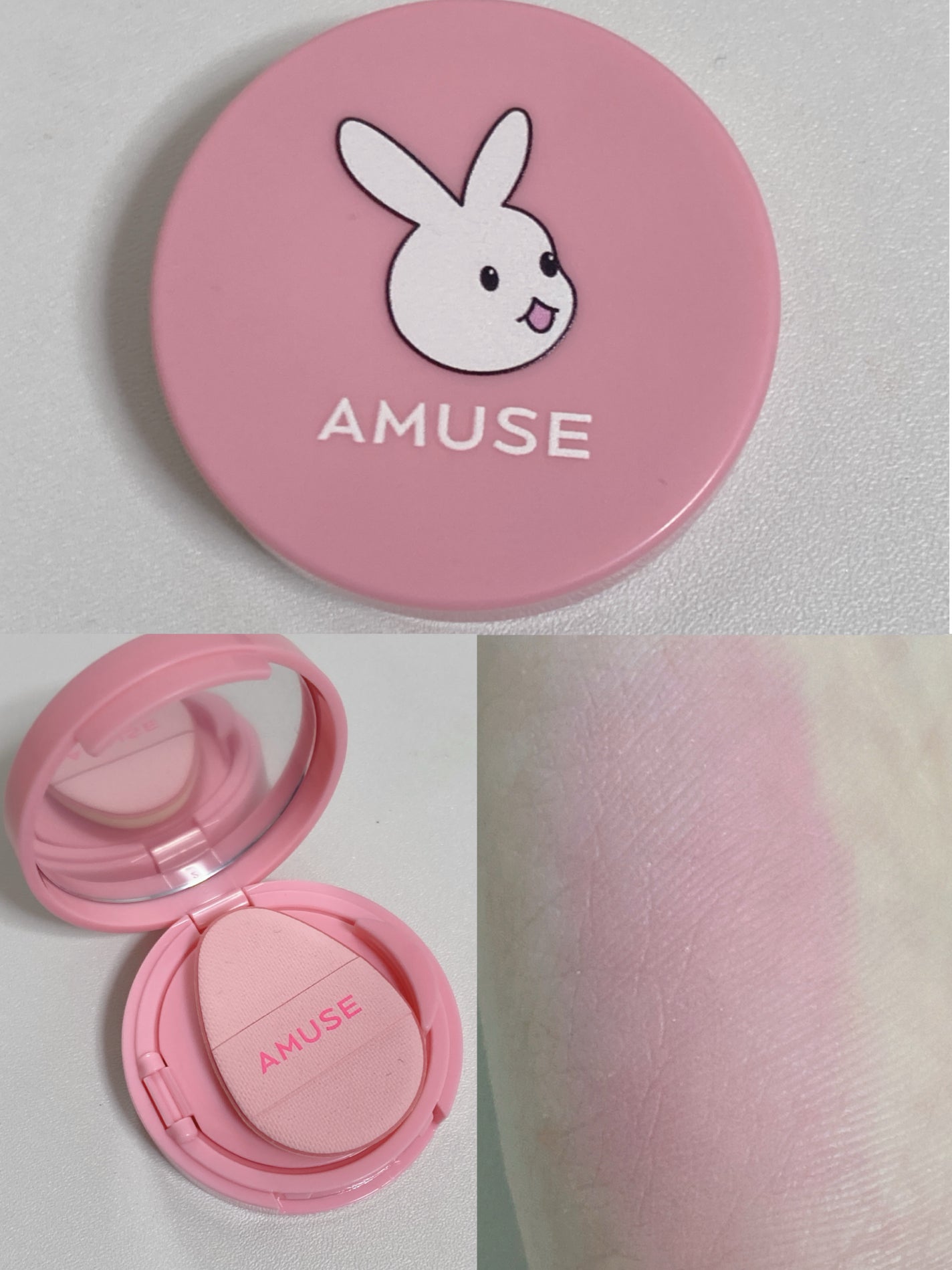 ウサギ舌リップ&チークキット/AMUSE/メイクアップキットを使ったクチコミ(3枚目)