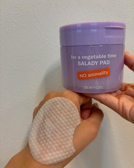 SALADY PAD 70EA/DEWYCEL/拭き取り化粧水を使ったクチコミ(3枚目)