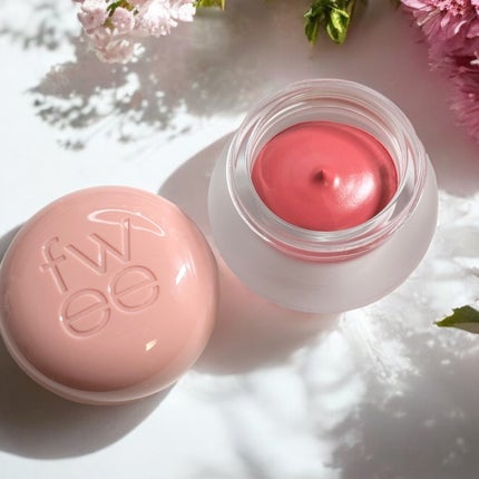 リップアンドチーク ブラーリープリンポット/fwee/口紅を使ったクチコミ(5枚目)