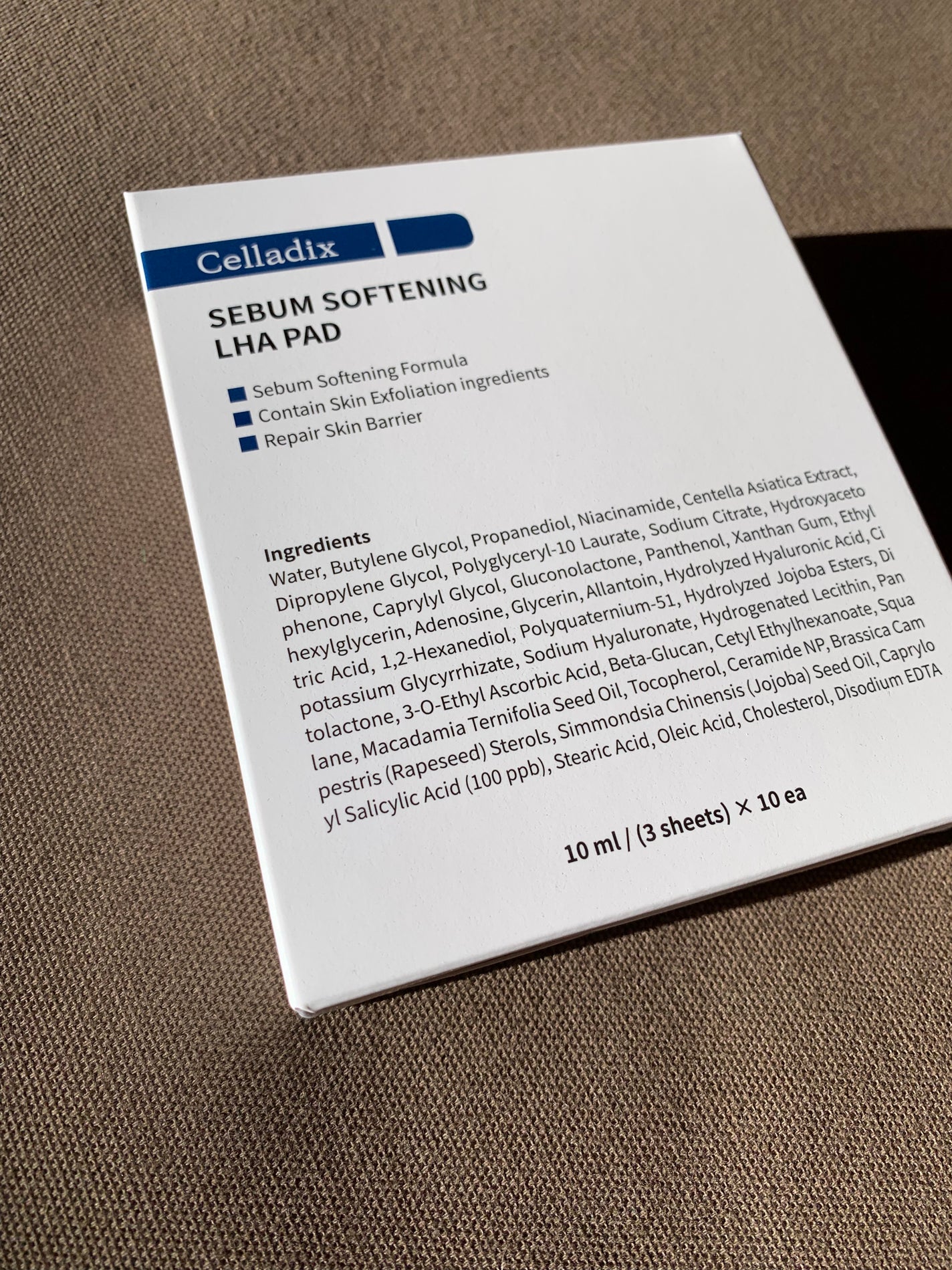 セバムソフトニング131LHAピーリングパッド/Celladix/トナーパッドを使ったクチコミ(3枚目)