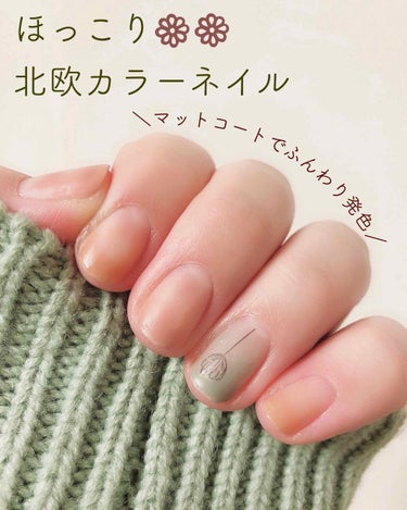 ネイルホリック Top coat SP011 マット/ネイルホリック/ネイルトップコート・ベースコートを使ったクチコミ（1枚目）