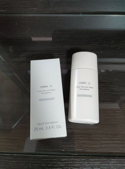 オルビスユー カラースキンケアマスク ファンデーション/オルビス/リキッドファンデーションを使ったクチコミ(2枚目)