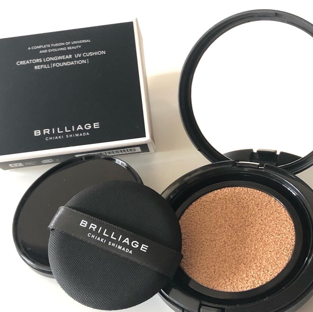 クリエイターズ ロングウェア UV クッション/ブリリアージュ/クッションファンデーションを使ったクチコミ(5枚目)