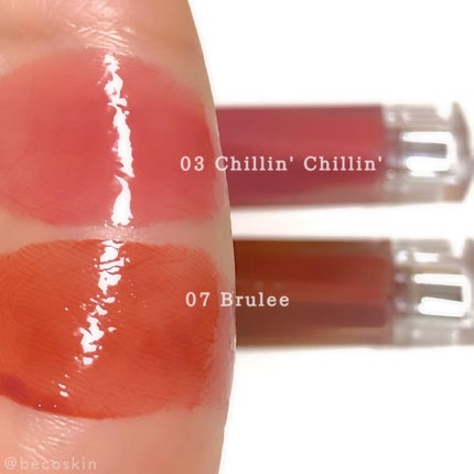 クチュールリップティントグレイズ/espoir/リップティントを使ったクチコミ(5枚目)