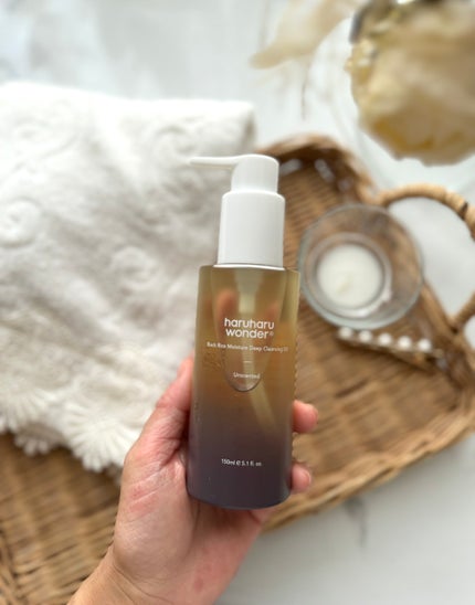 ブラックライス モイスチャー ディープクレンジングオイル/haruharu wonder/オイルクレンジングを使ったクチコミ(6枚目)