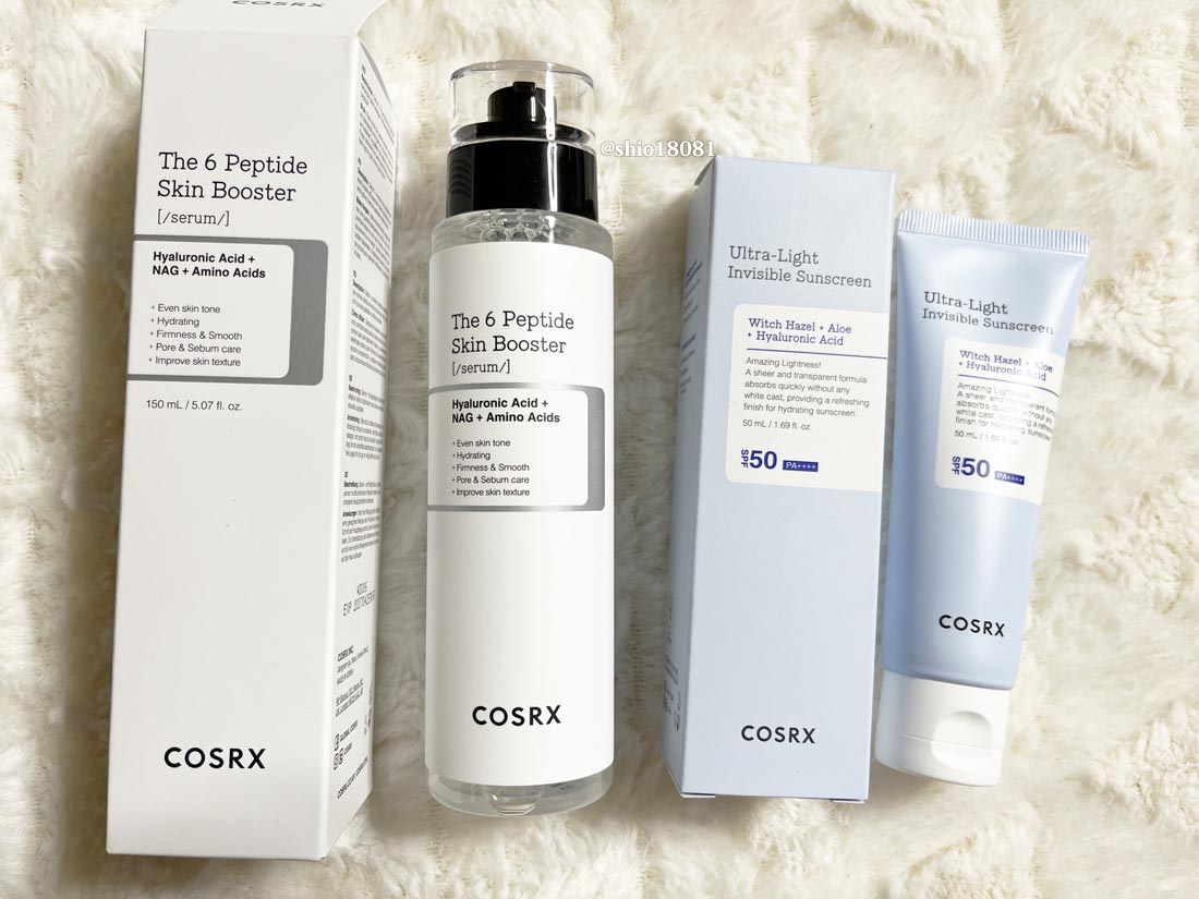 ウルトラライト透明UVクリーム/COSRX/日焼け止めクリームを使ったクチコミ（1枚目）