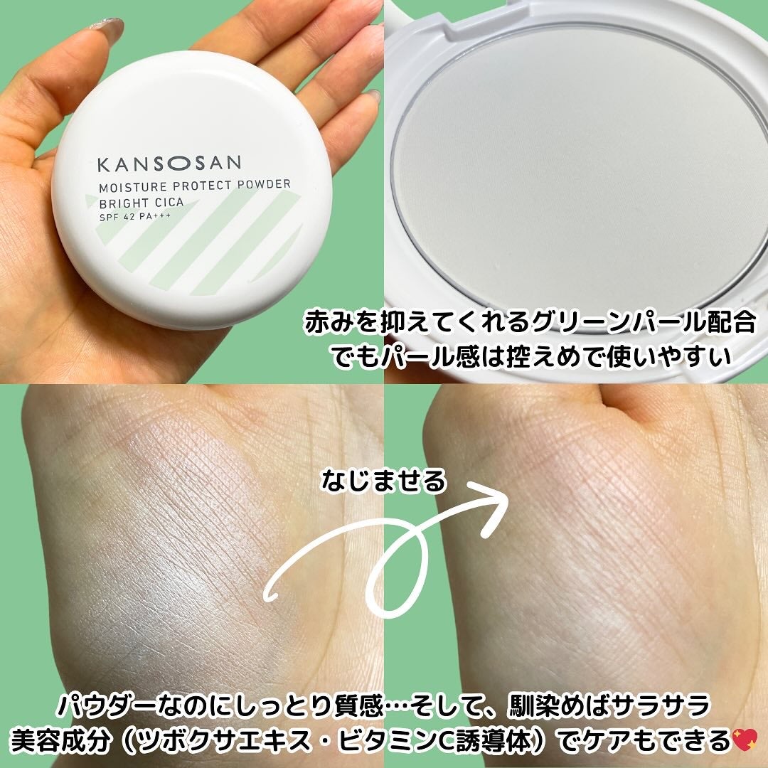 保湿力プロテクトパウダー ブライトシカ/乾燥さん/プレストパウダーを使ったクチコミ(3枚目)