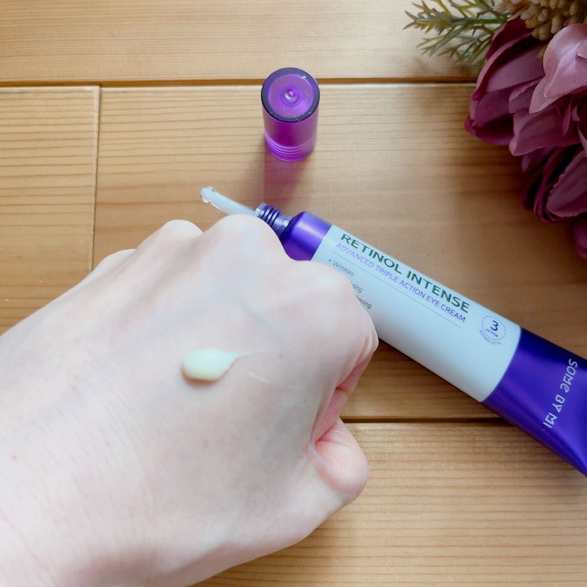 レチノールインテンシブ アドバンスドトリプルアクションアイクリーム/SOME BY MI/アイケア・アイクリームを使ったクチコミ(3枚目)