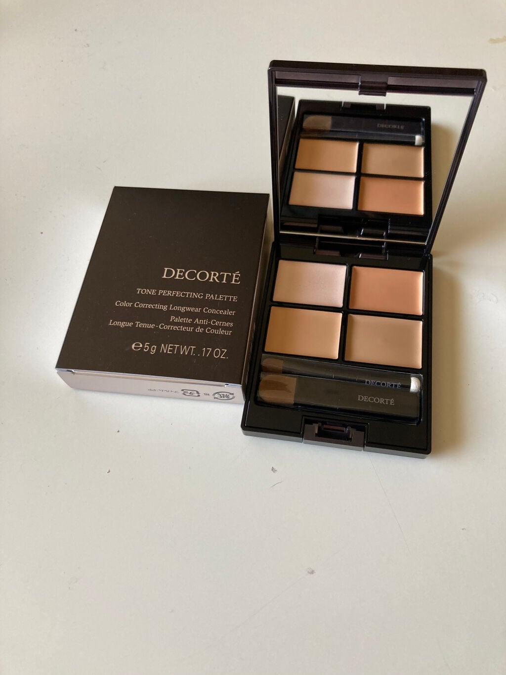 トーンパーフェクティング パレット/DECORTÉ/パレットコンシーラーを使ったクチコミ(1枚目)