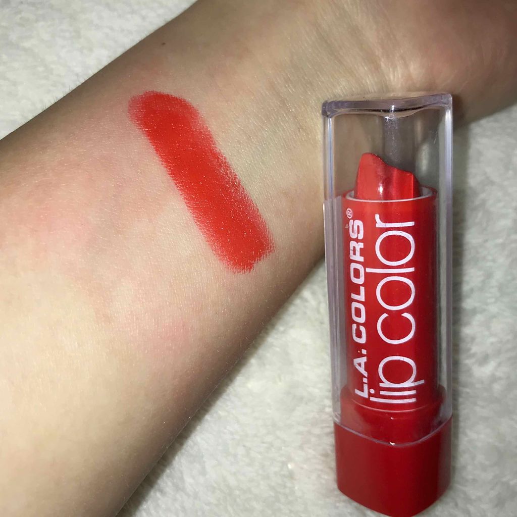 モイスチャーリッチ リップカラー/L.A.COLORS/口紅を使ったクチコミ（1枚目）
