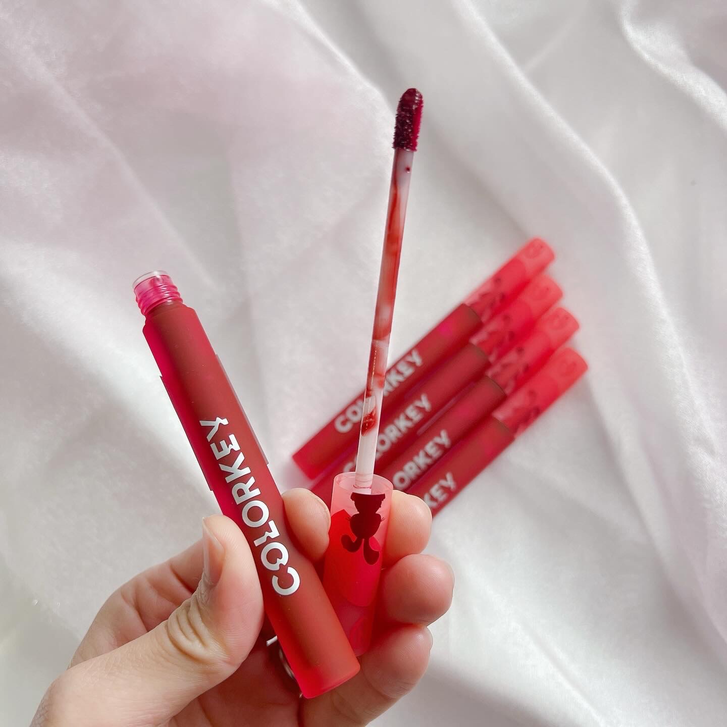 エアリーリップミラー うさぎVer./COLORKEY/口紅・グロス・リップライナー・リップケアを使ったクチコミ（3枚目）