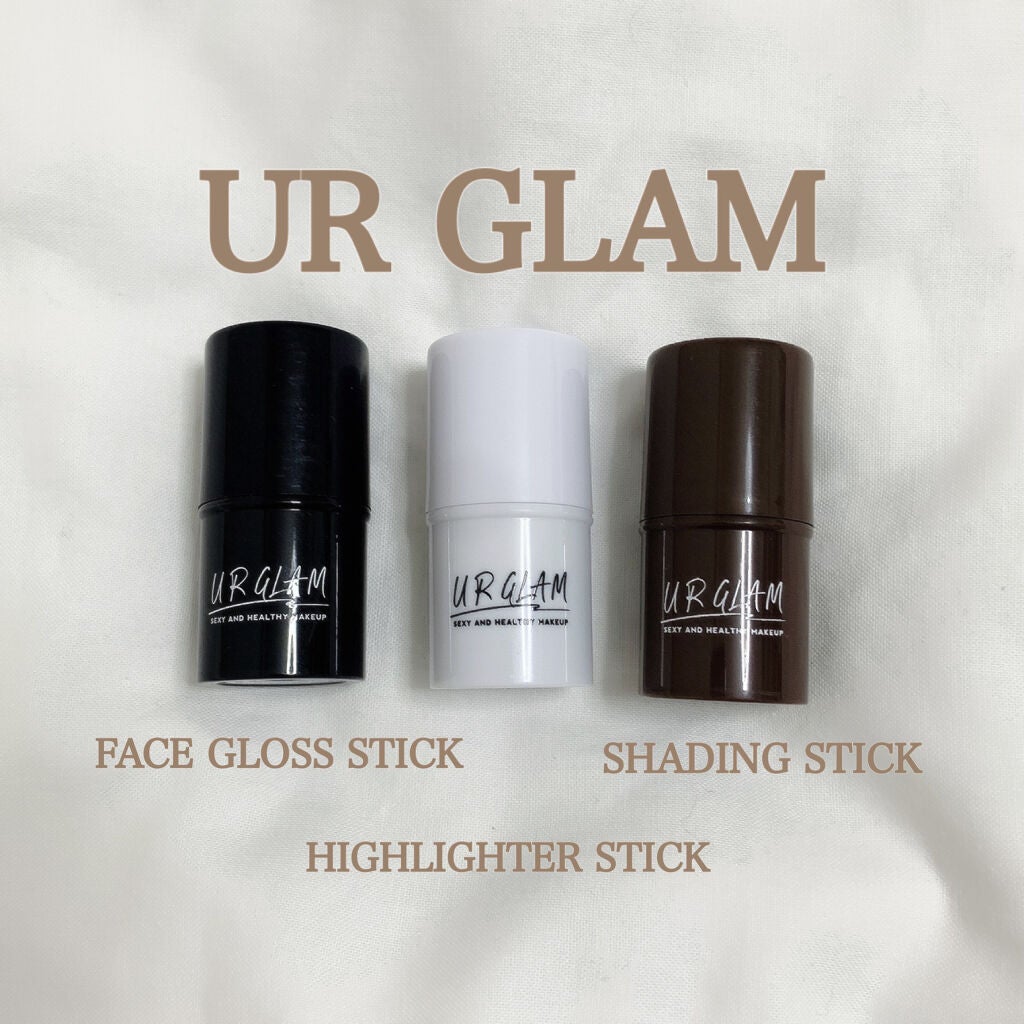 UR GLAM FACE GLOSS STICK/U R GLAM/ジェル・クリームチークを使ったクチコミ(1枚目)