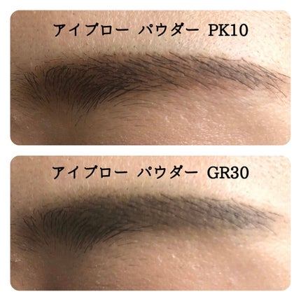 アイブロー パウダー/ちふれ/パウダーアイブロウを使ったクチコミ(2枚目)