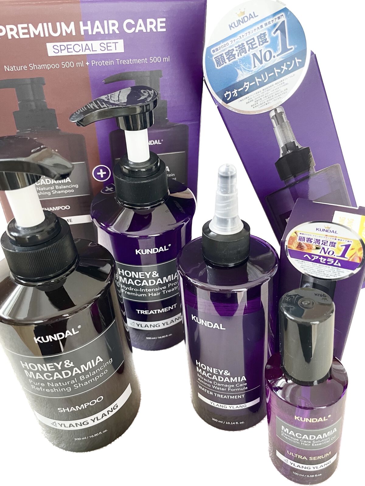 クンダル マカダミア ウルトラヘアセラム /KUNDAL/ヘアオイルを使ったクチコミ（1枚目）