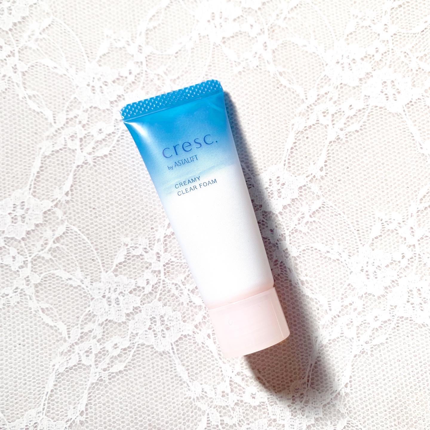 クリーミー クリアフォーム/cresc. by ASTALIFT/洗顔フォームを使ったクチコミ（1枚目）
