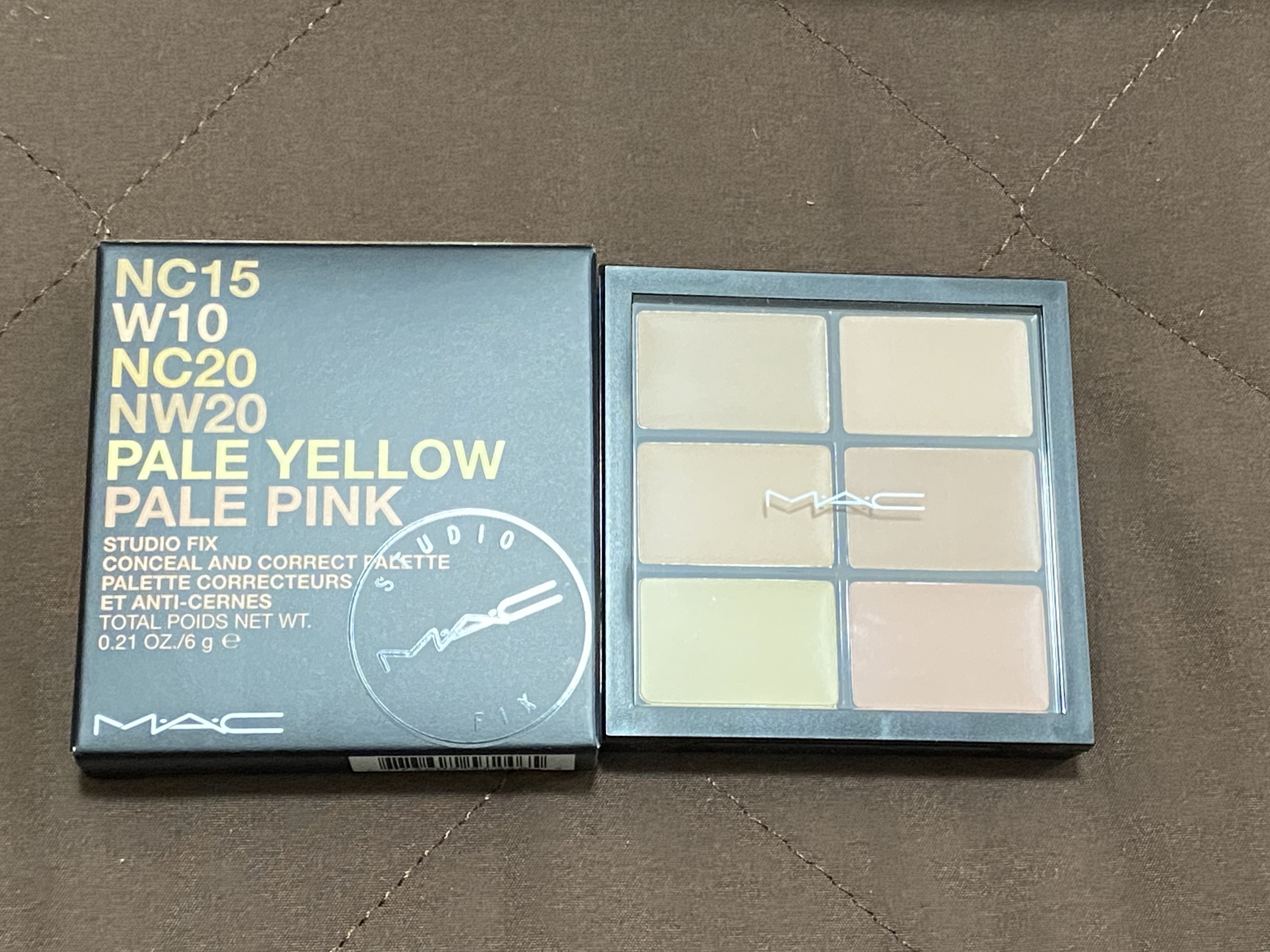 スタジオ フィックス コンシール アンド コレクト パレット/M・A・C/パレットコンシーラーを使ったクチコミ（1枚目）