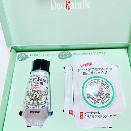 足指さらさらクリーム/デオナチュレ/デオドラント・制汗剤を使ったクチコミ(1枚目)