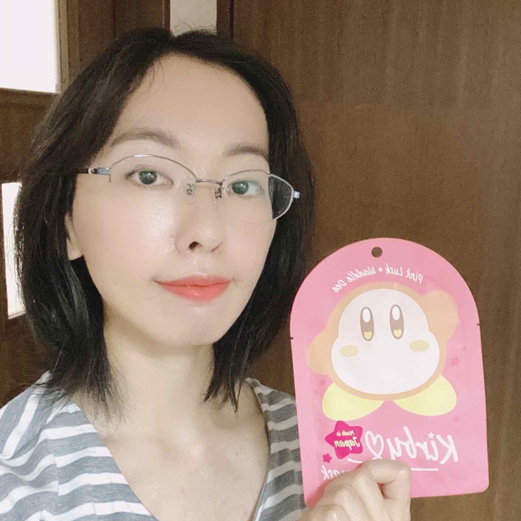 星のカービィフェイスマスク/ラヴィジア/シートマスク・パックを使ったクチコミ(3枚目)