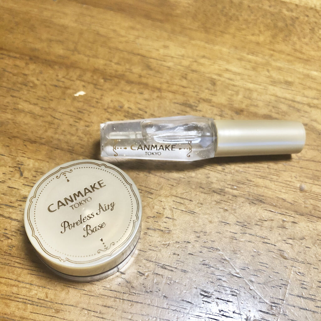 ポアレスクリアプライマー/キャンメイク/化粧下地を使ったクチコミ（2枚目）