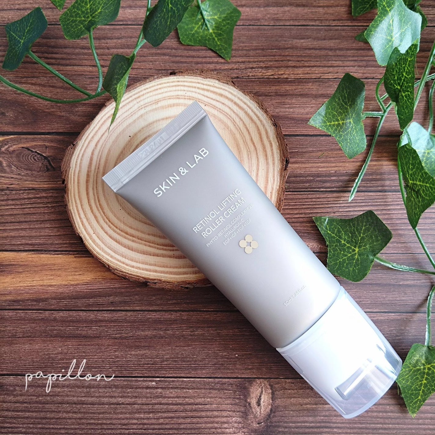 レチノールリフティングローラークリーム/SKIN&LAB/フェイスクリームを使ったクチコミ(2枚目)
