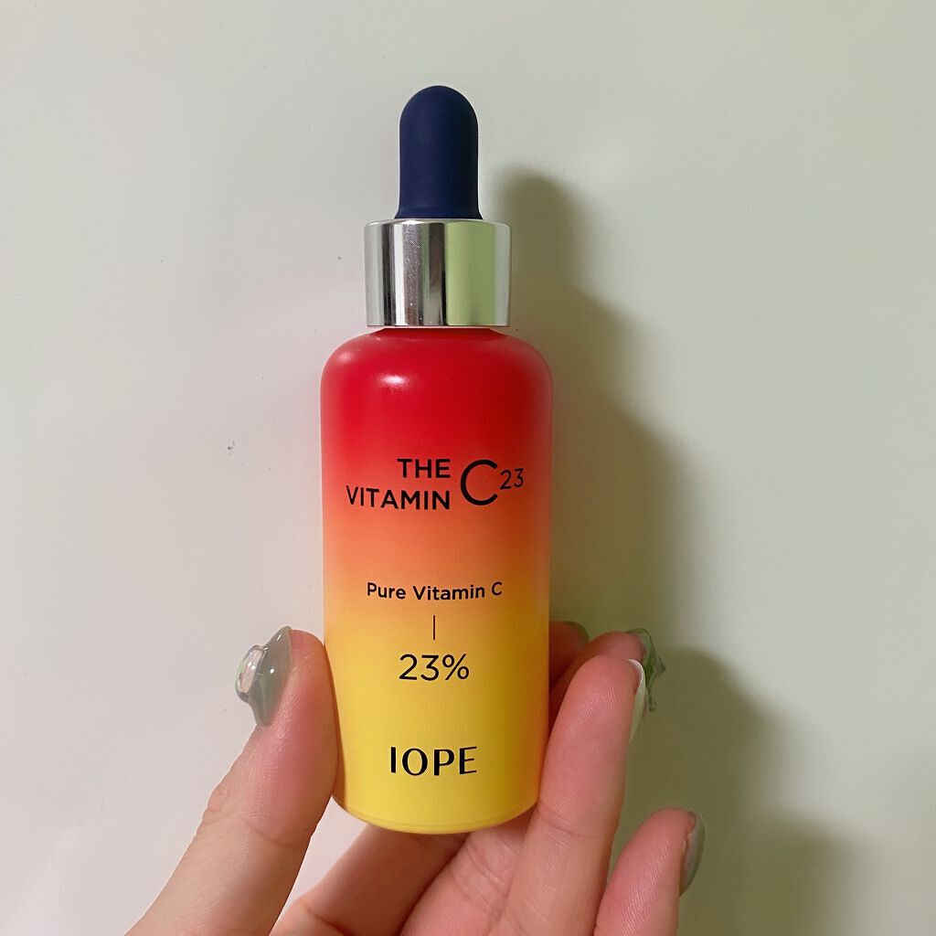 ザビタミンC23/IOPE/美容液を使ったクチコミ(4枚目)