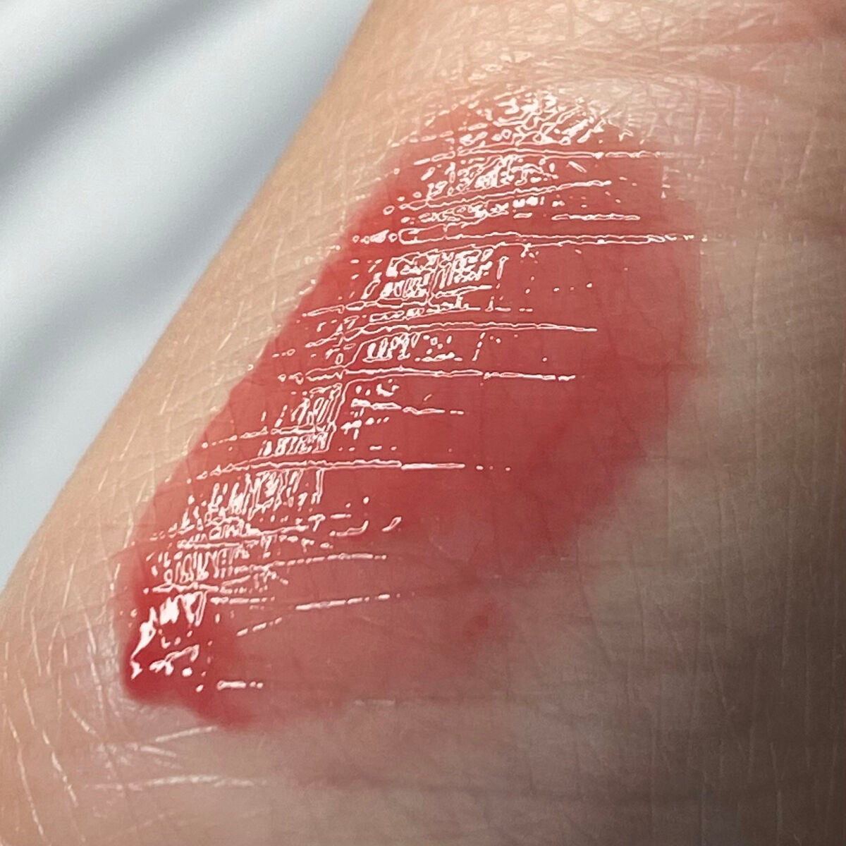 アンドバイロムアンド グラッシーボムティント/&nd by rom&nd/リップティントを使ったクチコミ(3枚目)