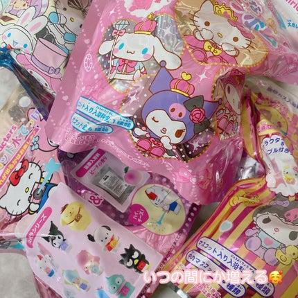 入浴料付きマスコット水でっぽう / サンリオ