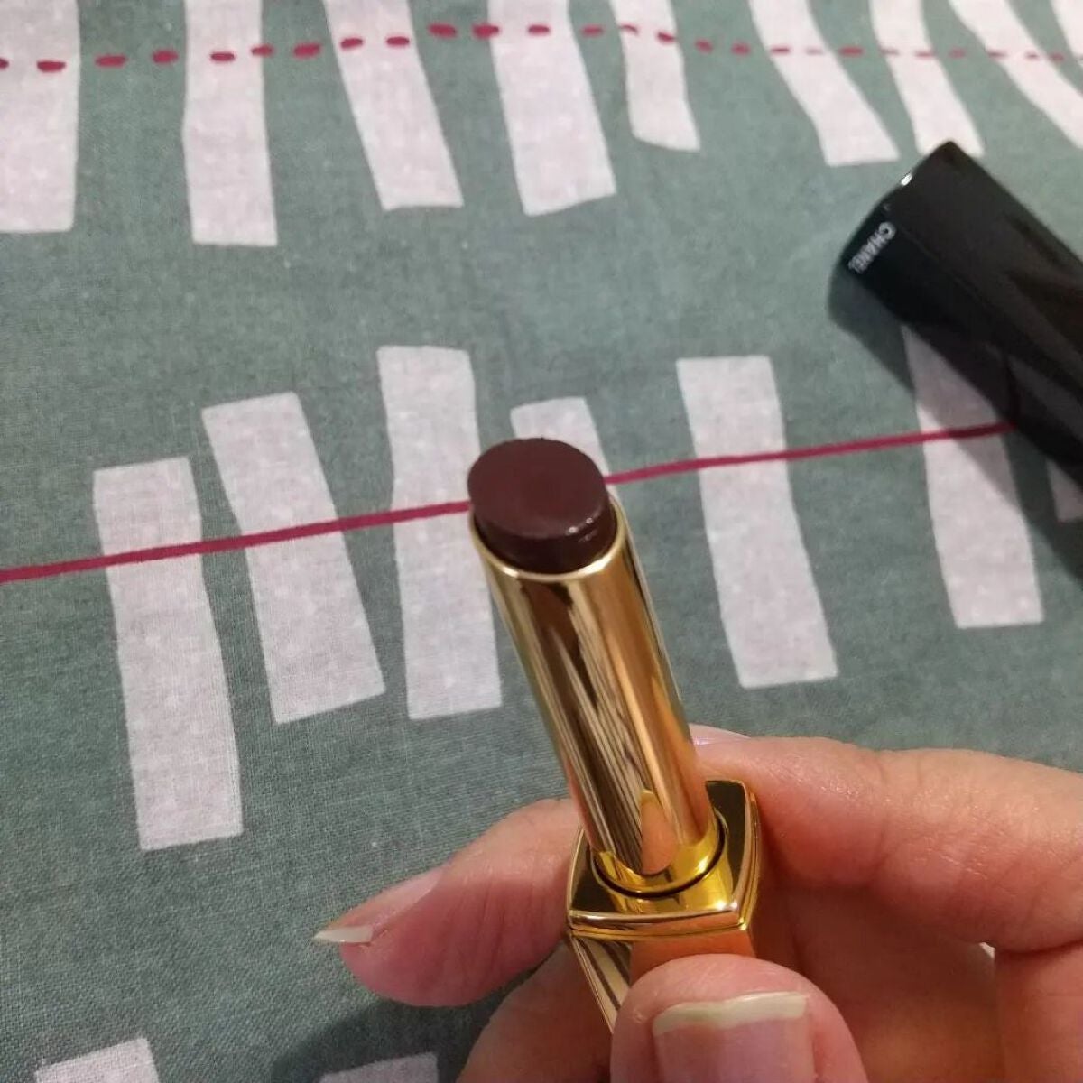 ルージュ アリュール レクストレ/CHANEL/口紅を使ったクチコミ(7枚目)