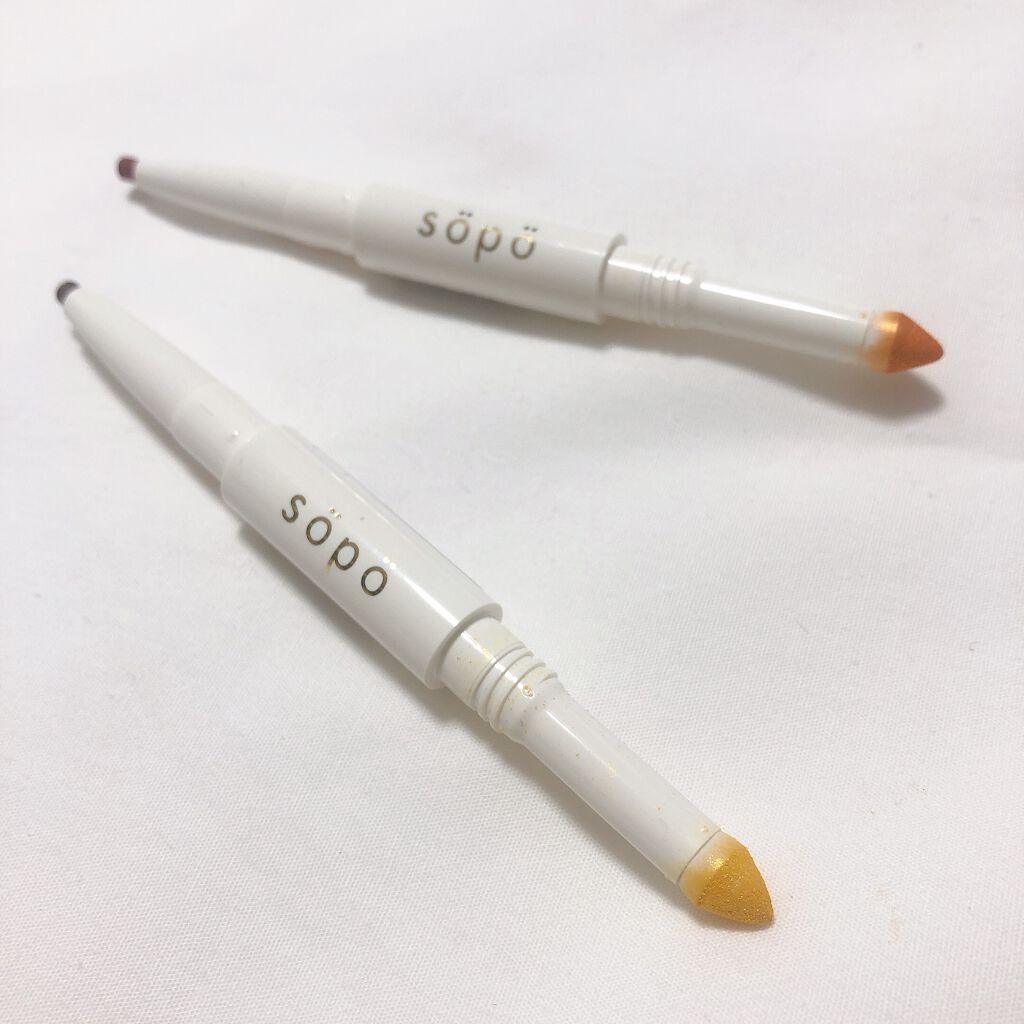 パウダー&ライナー/sopo/スティックアイシャドウを使ったクチコミ（2枚目）