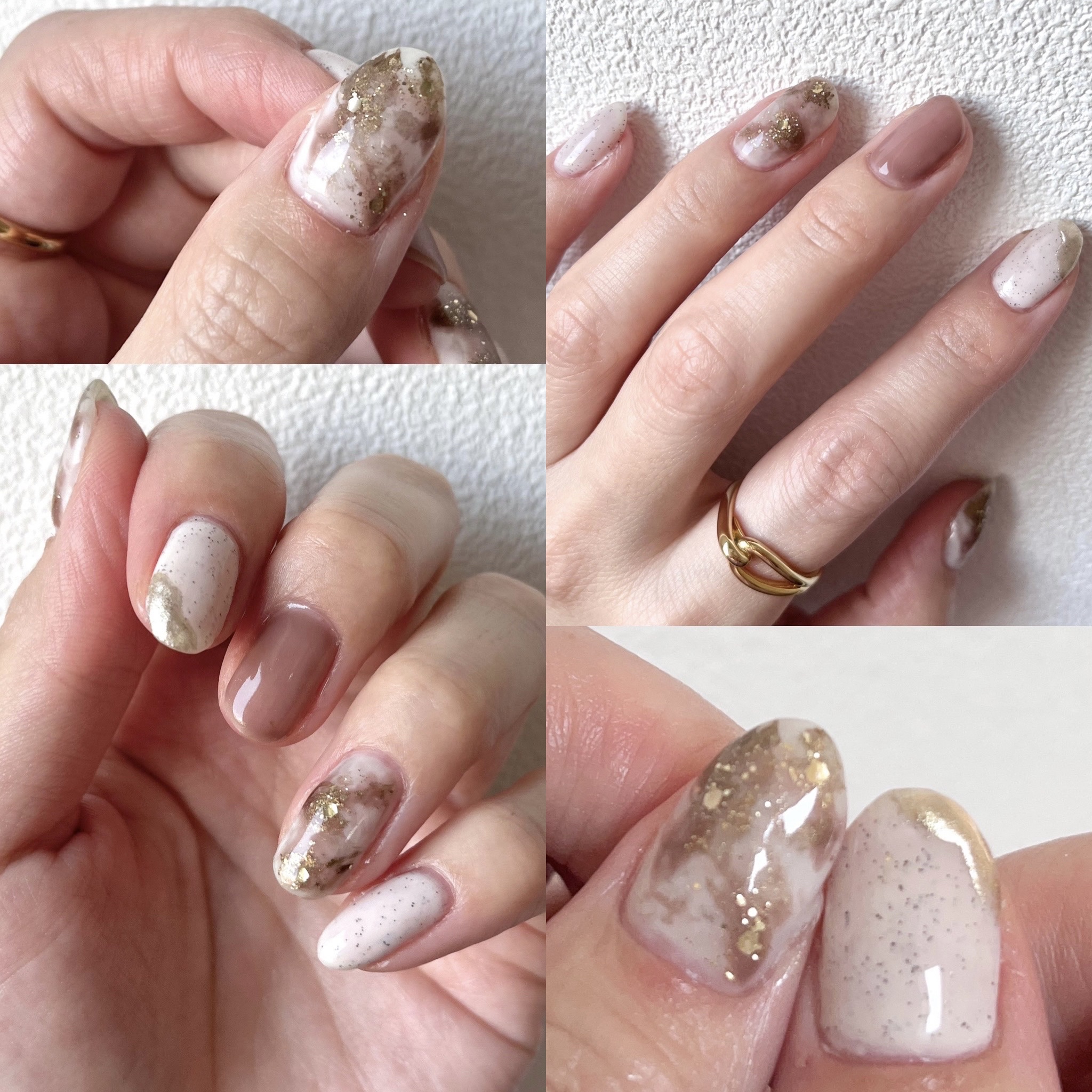 【サイズオーダー】水彩パレット　ネイルチップ　ニュアンスネイル ネコポス送料無料ネイルアート 水彩パレット 9色セット | ネイル