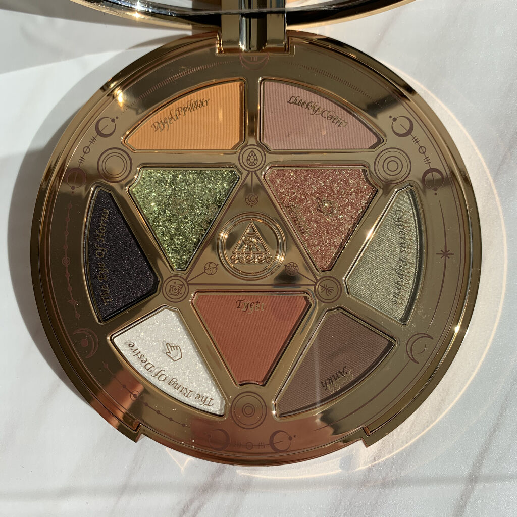 GODDESS 9 EYESHADOW/SUSISU/アイシャドウパレットを使ったクチコミ（2枚目）