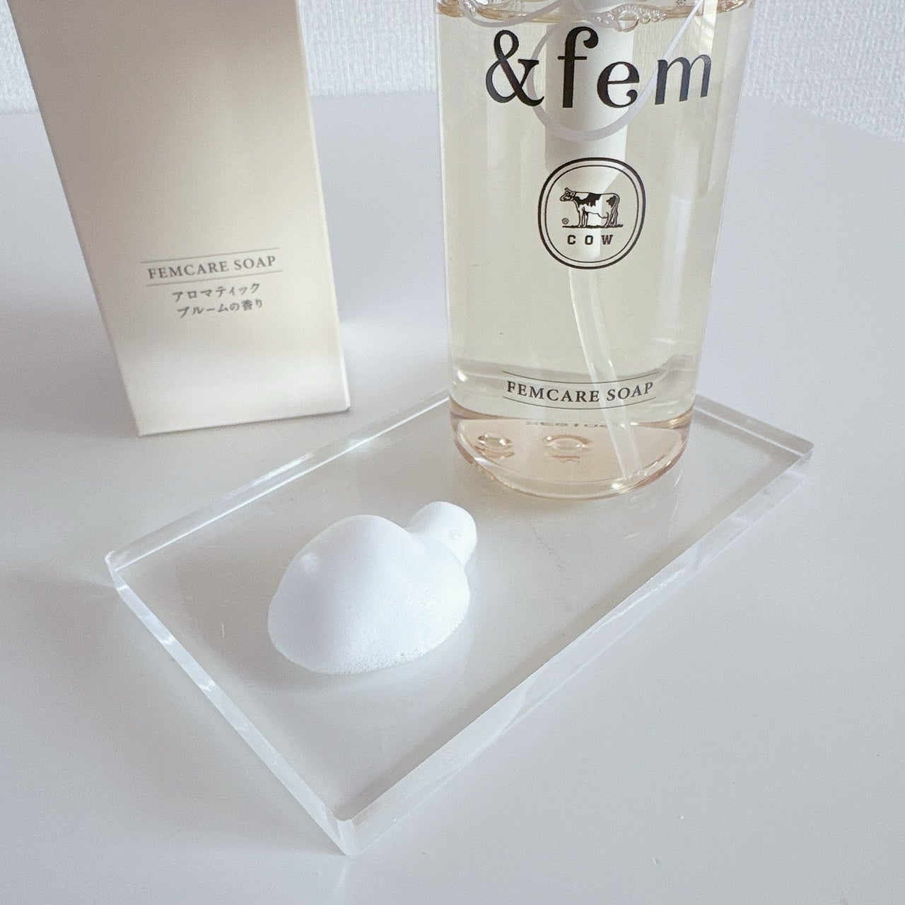 アンドフェム フェムケア泡ソープ/&fem/デリケートゾーンケアを使ったクチコミ(2枚目)