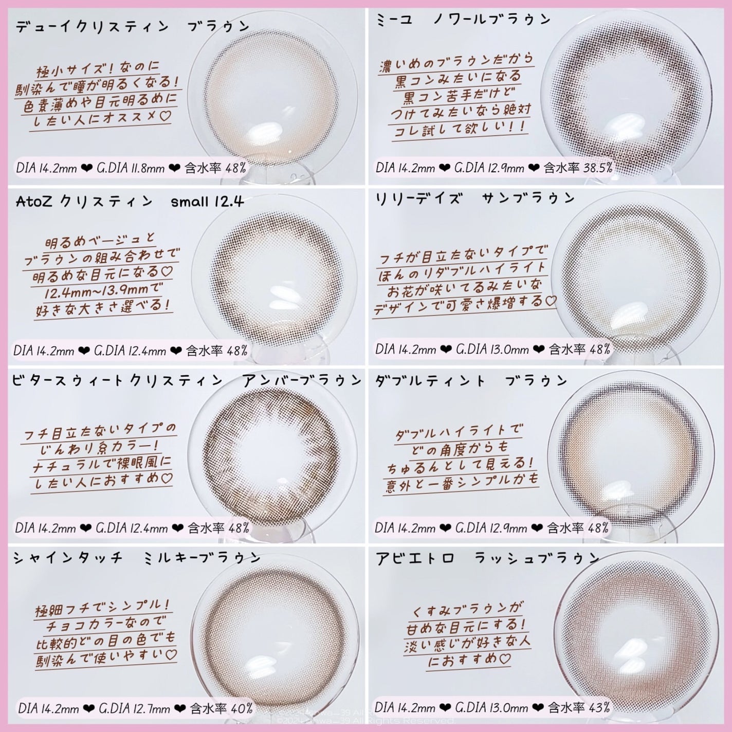 Dewy Kristin Monthly - ブラウン/Hapa kristin/カラーコンタクトレンズを使ったクチコミ(6枚目)