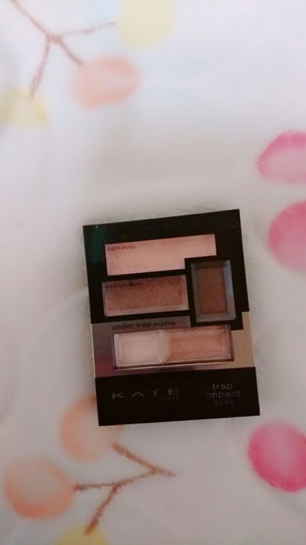 トラップインパクトアイズ/KATE/アイシャドウパレットを使ったクチコミ(1枚目)