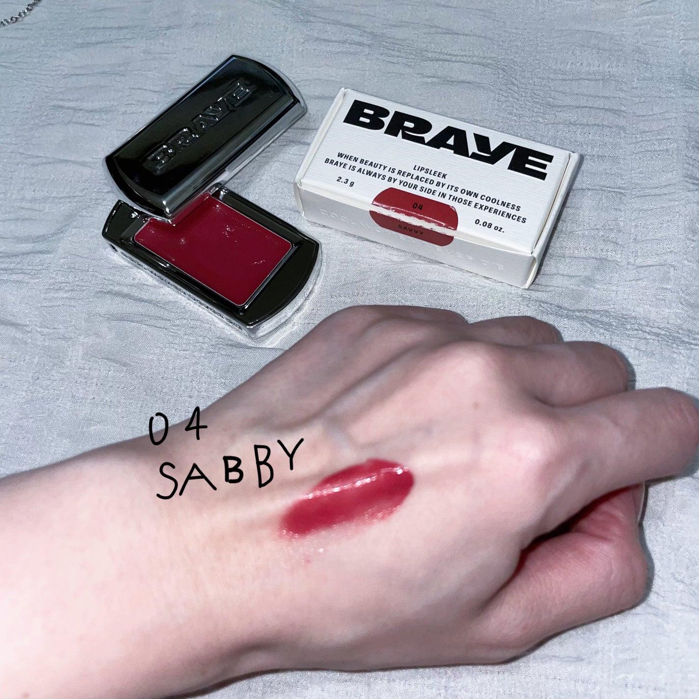 クミ on LIPS 「BRAYELIPSLEEK04"SAVVY"をお試しさせていた..」(4枚目)