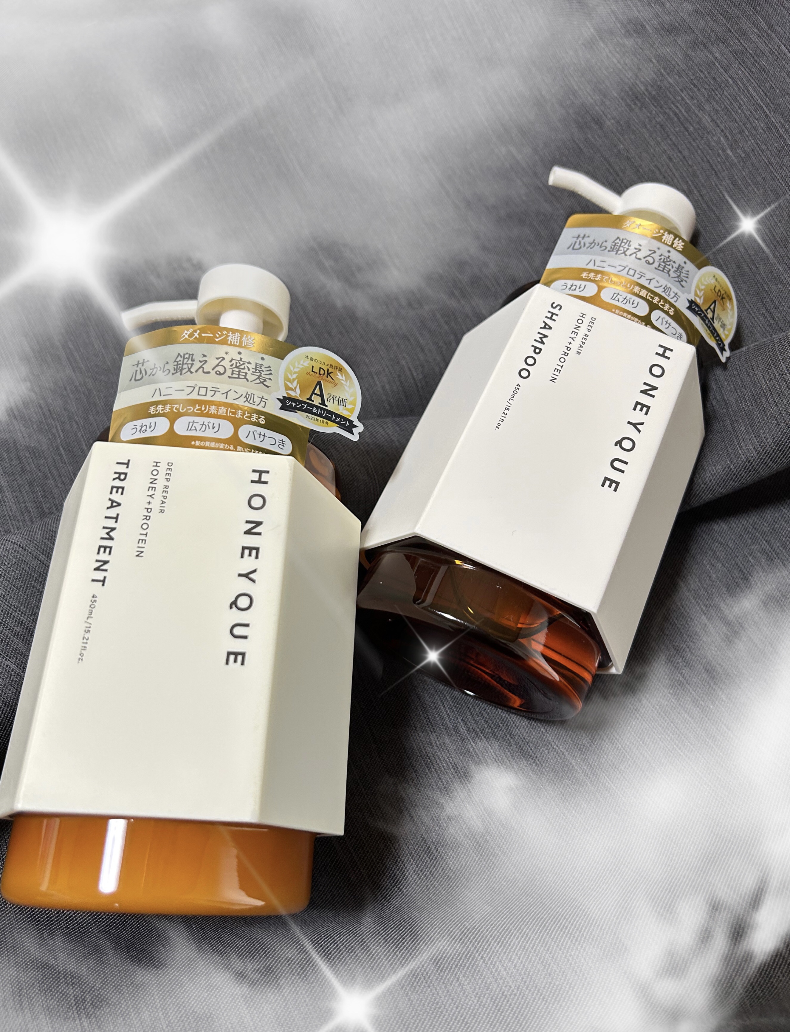 ディープリペア シャンプー モイスト／ヘアトリートメント モイスト/ハニーク/市販シャンプーを使ったクチコミ（1枚目）