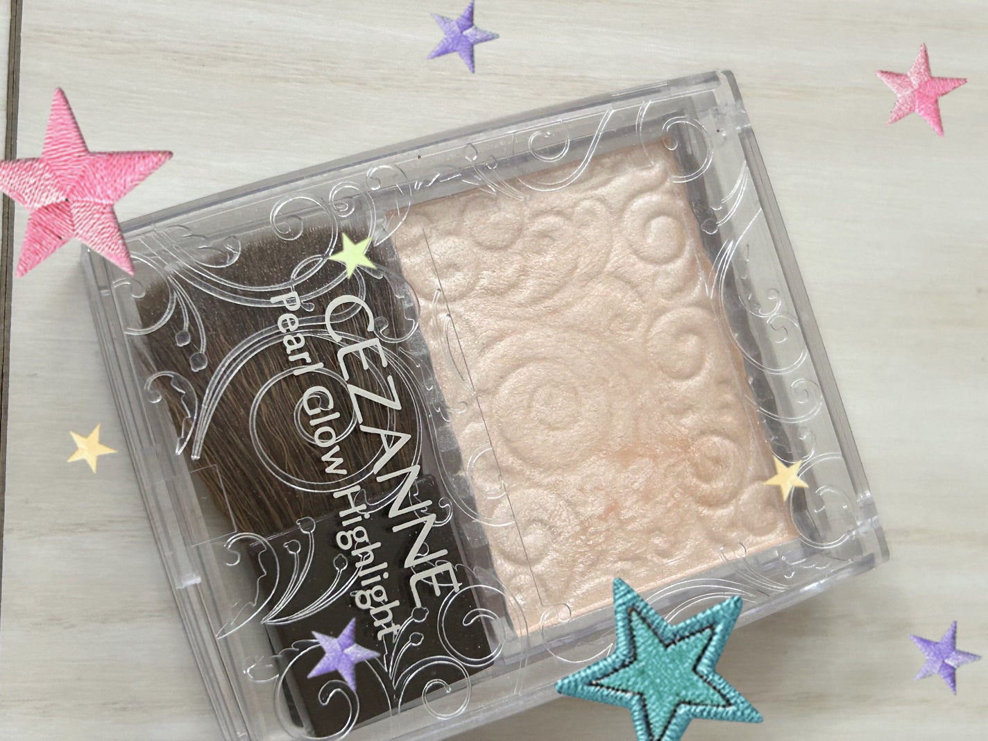 パールグロウハイライト/CEZANNE/パウダーハイライトを使ったクチコミ(1枚目)